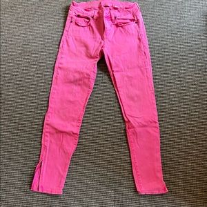 Jcrew Toothpick denim pants